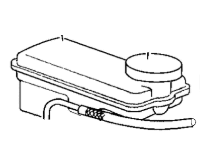 1994 Dodge Intrepid Brake Master Cylinder Reservoir - 4761884