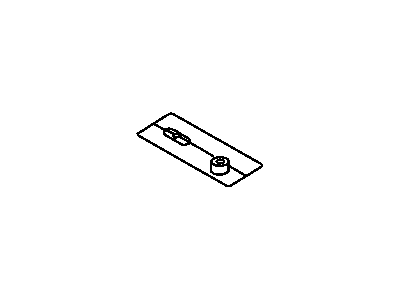 Chrysler 4865083AA PLATE Crossmember