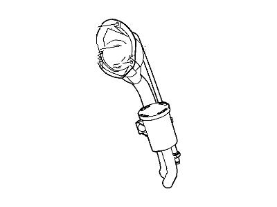 Jeep 52129235AB TUBE Fuel Filler