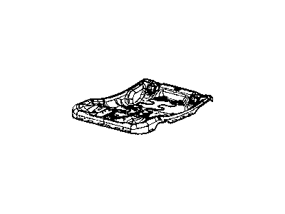 Dodge 4610165AA FRAME Front Seat Cushion