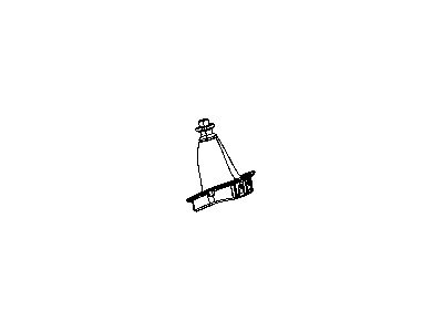 Dodge 68083936AA BOOT Gearshift Lever