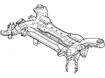 Chrysler Rear Crossmember - 4766704AA