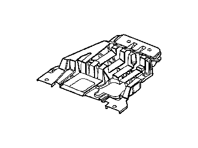 Dodge 52020479AB SKID PLATE Front