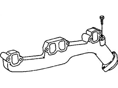 Jeep Exhaust Manifold - 53030869
