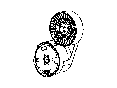 Chrysler Belt Tensioner - 5184617AB