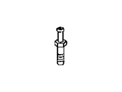 Jeep 4137696 SCREW Brake Tee .437-20x2.07
