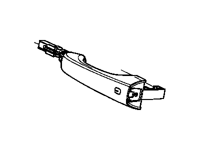 2020 Dodge Journey Door Handle - 1RH65JSCAD