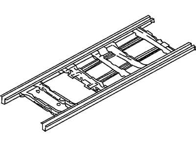 Dodge 5020088AE REINFORCEMENT Rear Seat