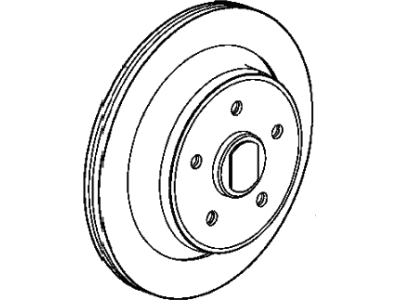 Dodge Durango Brake Disc - 2AMV0415AA