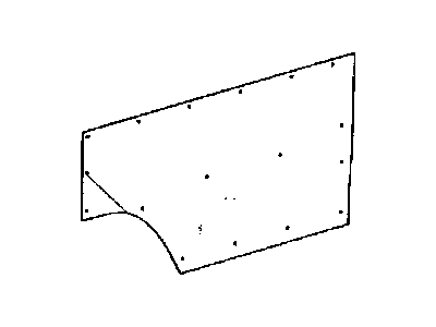 Dodge 1HB70XDVAA PANEL Side Trim