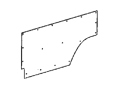 Dodge 1HB67XDVAA PANEL Side Trim
