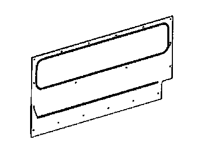 Dodge 1HD28XDVAA PANEL Side Trim