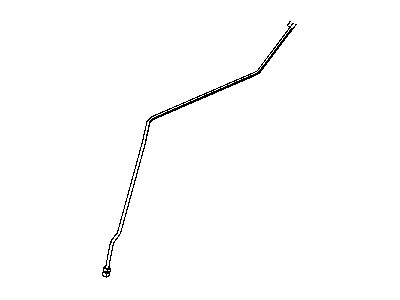 Jeep 52090403AE TUBE Brake HCU To Left Front Hose