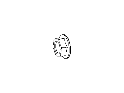 Jeep 5143738AB NUT Transfer Case Yoke