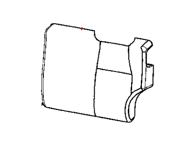 Jeep 1BF931D5AA COVER Rear Seat Back 60%
