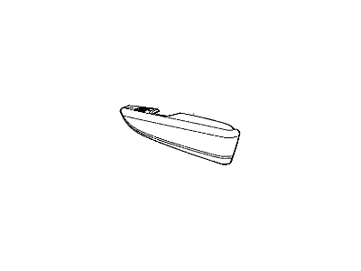 Dodge Durango Armrest - 6GF67DX9AA