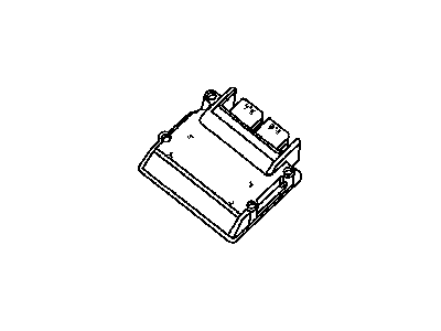 Jeep Grand Cherokee Air Bag Control Module - 56010485AG