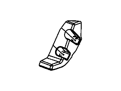 Chrysler 5291615AB SUPPORT Footrest