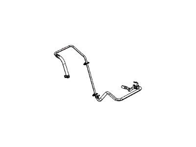 Dodge 5154407AB HOSE Power Steering Return