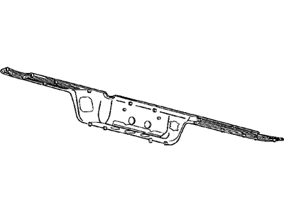 Dodge 55077340AC STEP PAD Rear Bumper