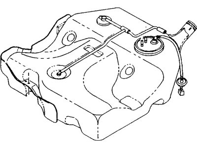 Chrysler 5093453AD TANK Fuel