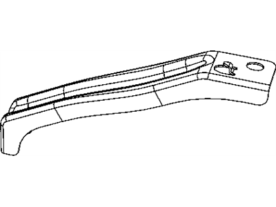 Dodge 52125349AD GUSSET Track Bar