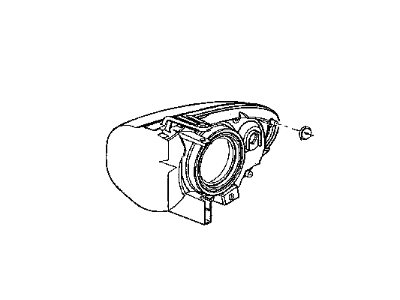 Mopar V7108508AA Lamp Headlamp