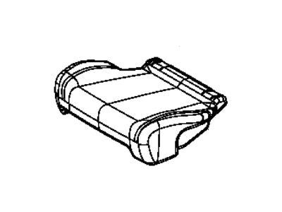 Dodge 5RV40DX9AA COVER Rear Seat Cushion 2nd Row