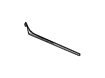 2003 Dodge Ram 2500 Weather Strip - 55275620AC