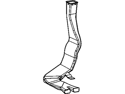 Dodge 68081892AC Floor Duct