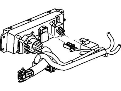 Jeep 5013832AA SWITCH A/C and Heater Vacuum