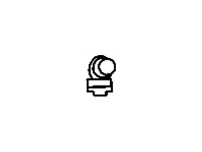 Mopar 4523105 Socket, Cornering Lamp (Bulb #3157-154509)
