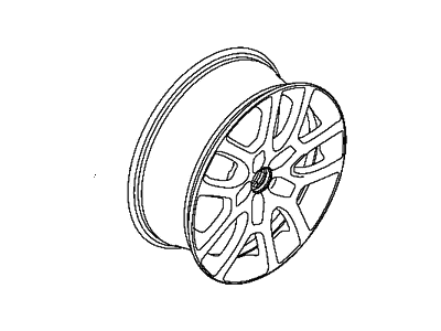 Jeep Renegade Spare Wheel - 6CV65NTZAA