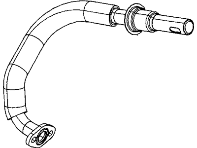 Jeep EGR Tube - 53032853AC
