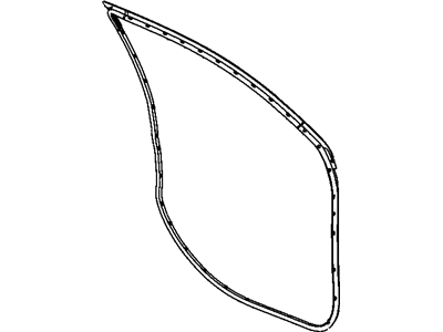 Jeep Compass Weather Strip - 5074644AE