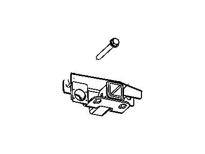 Jeep 82208219 RECEIVER KIT Trailer Tow