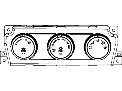 Dodge 55111290AA CONTROL A/C And Heater