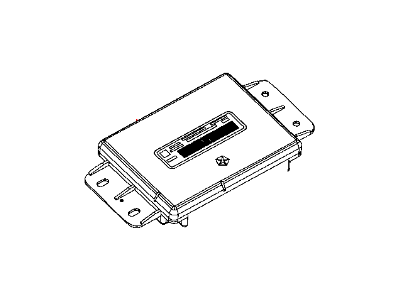 Dodge 5043011AB MODULE A/C And Heater