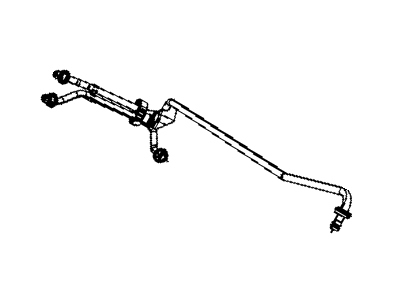 Ram 68069562AA LINE Oil Cooler Pressure And Return Jumper