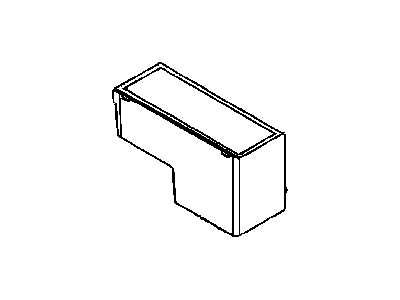 Dodge 5018904AA BIN Floor Console