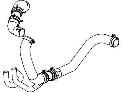 Mopar 4596561AC Hose Radiator Inlet