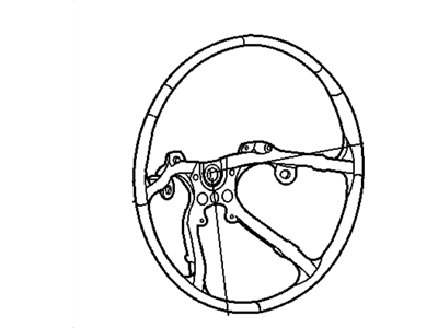 Chrysler Voyager Steering Wheel - RG661TMAA