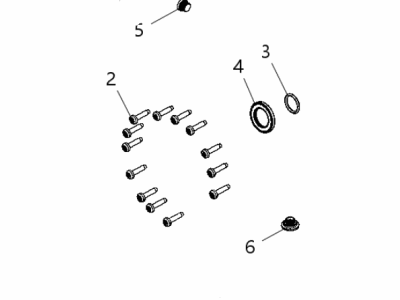 Dodge 68419200AA SEAL KIT Transmission Oil Pump
