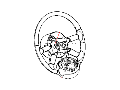Chrysler 1GR65DK5AA WHEEL Steering