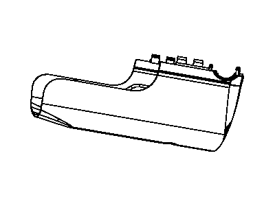 Chrysler Steering Column Cover - 1GA13XDVAC