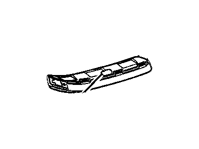 Chrysler 1AK28AXRAA NERF Fascia