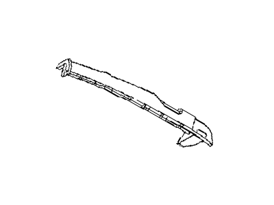Dodge 5104172AA MOLDING D Pillar