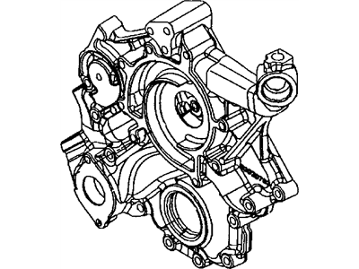 Jeep Grand Cherokee Timing Cover - 53021714AC