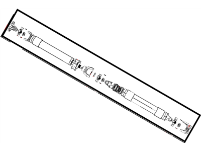 Ram Drive Shaft - 52123447AA