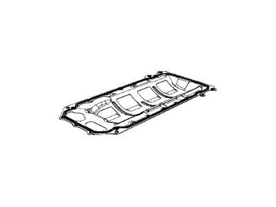 Dodge 68165605AA GASKET Engine Oil Pan